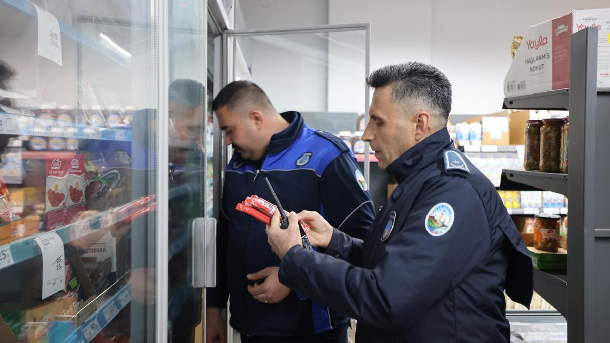 Tokatta zabıta ekiplerinden yılbaşı öncesi denetim