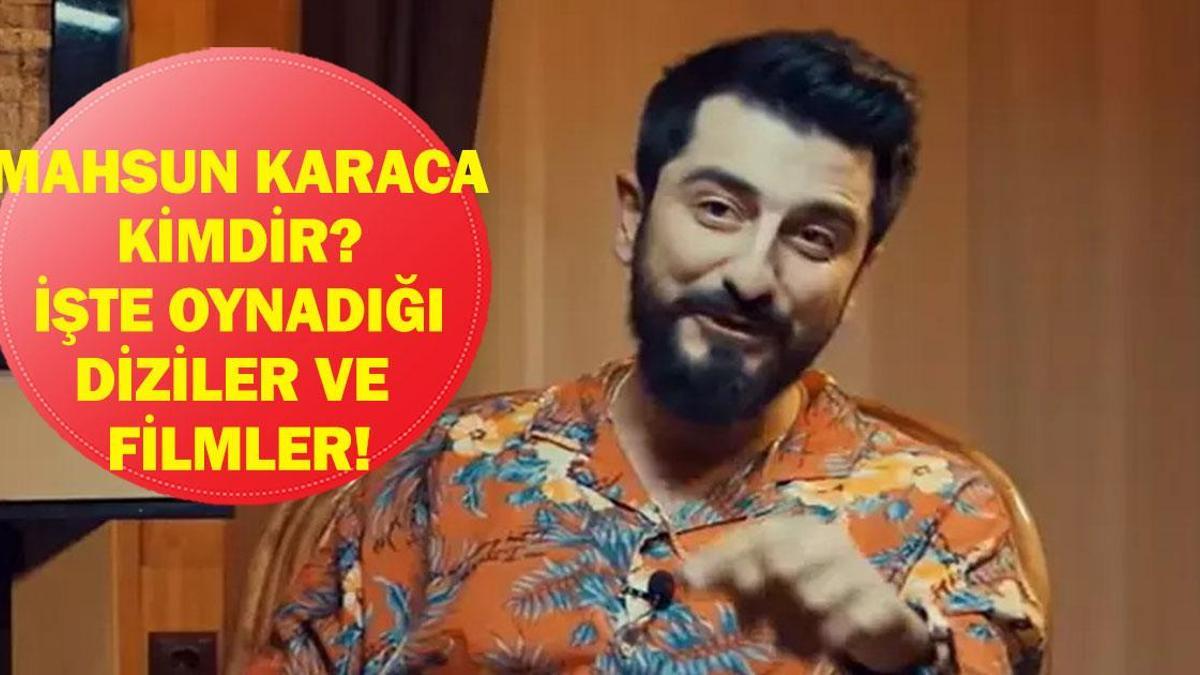 MAHSUN KARACA KİMDİR? O Ses Türkiye yılbaşı Özel'in konuğu Mahsun Karaca (Röportaj Adam) nereli ve kaç yaşında? İşte oynadığı diziler ve filmler...
