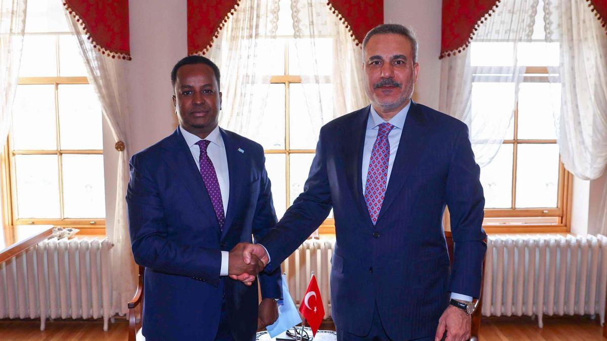 Dışişleri Bakanı Hakan Fidan, Somalili mevkidaşı ile görüştü