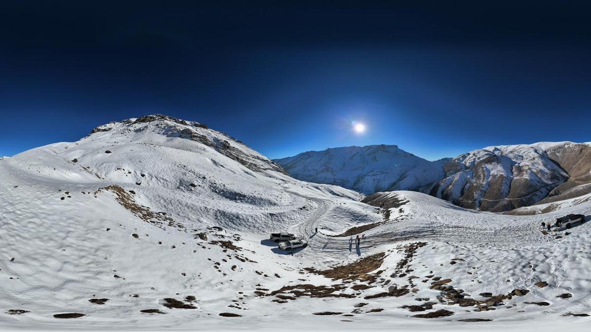 Mersin'in yüksek kesimlerine kar yağdı