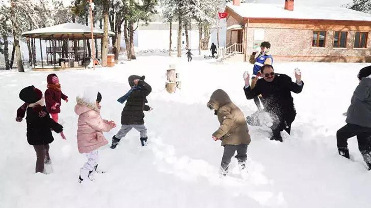 Samsunda 4 ilçede eğitime kar engeli