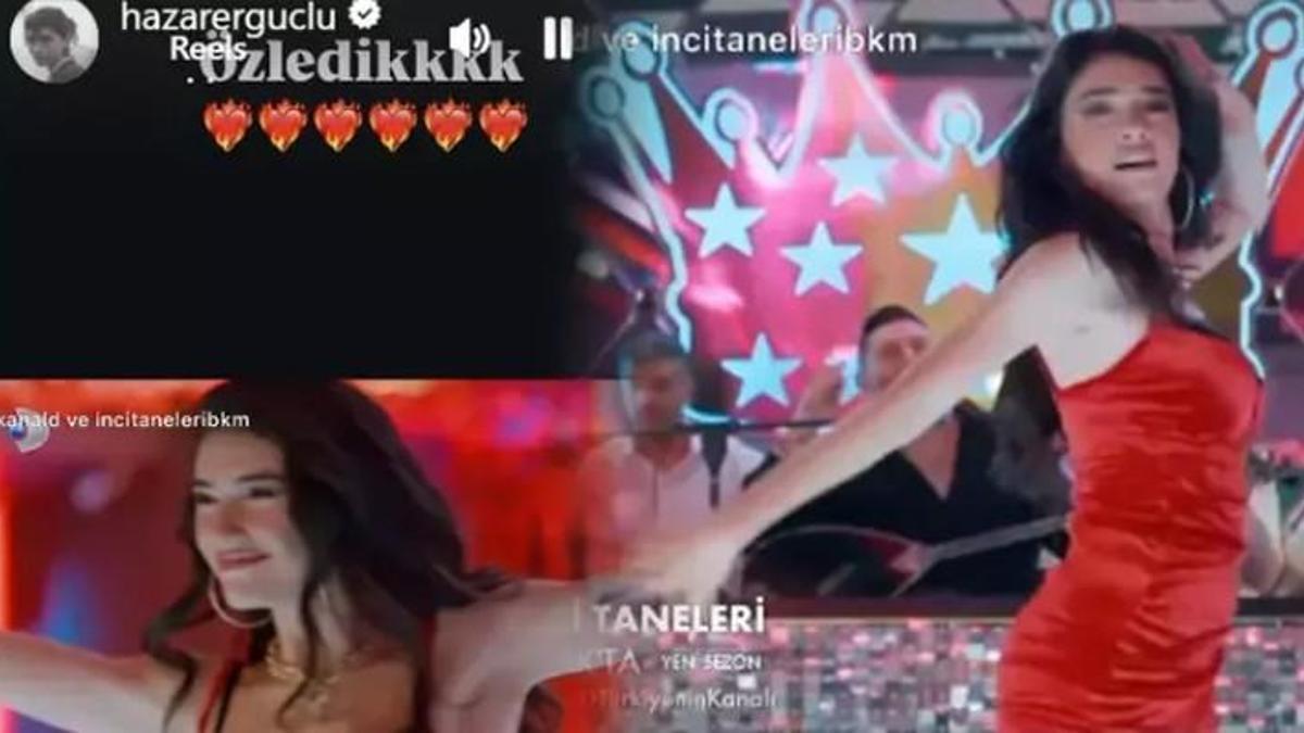 İnci Taneleri'nin Yeni Sezonu Başlıyor! Hazar Ergüçlüden 'Özledik' Paylaşımı