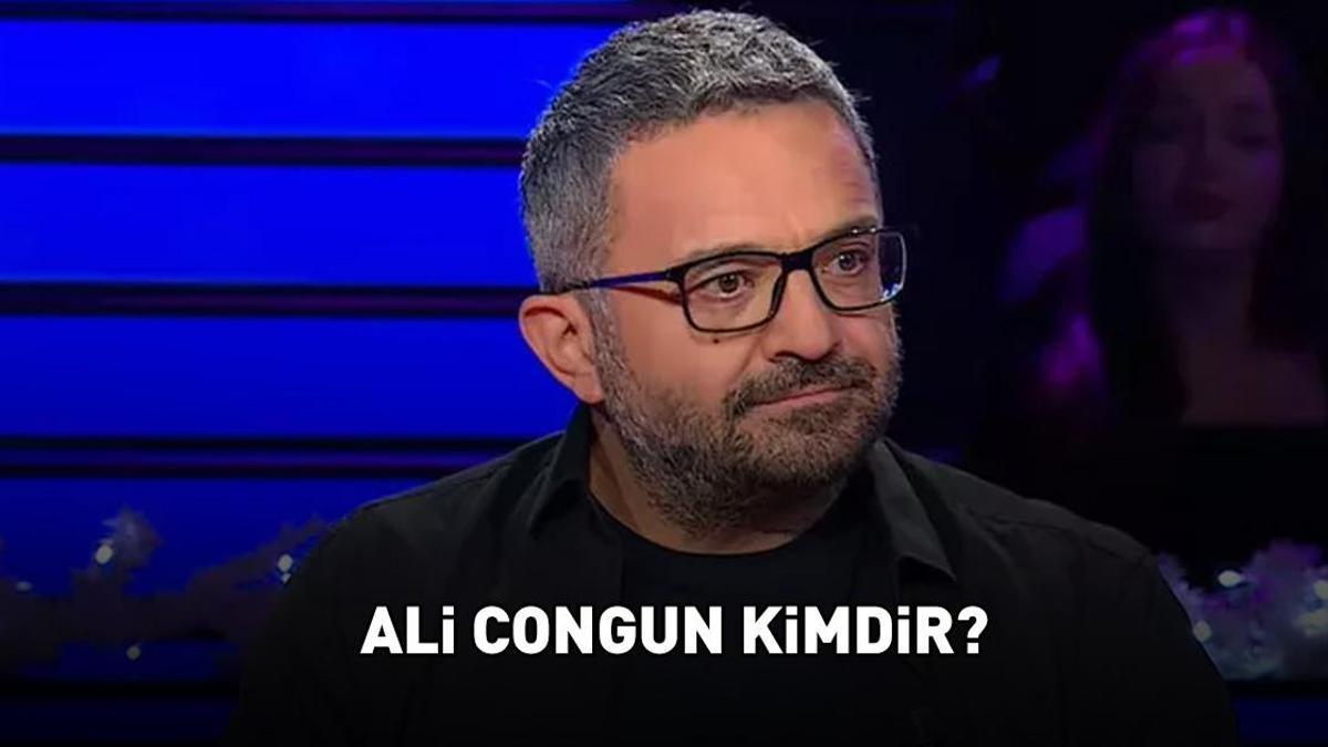 Ali Congun, kimdir, nereli ve kaç yaşında? Kim Milyoner Olmak İster Yılbaşının konuğu Ali Congunun mesleği ve kariyeri!