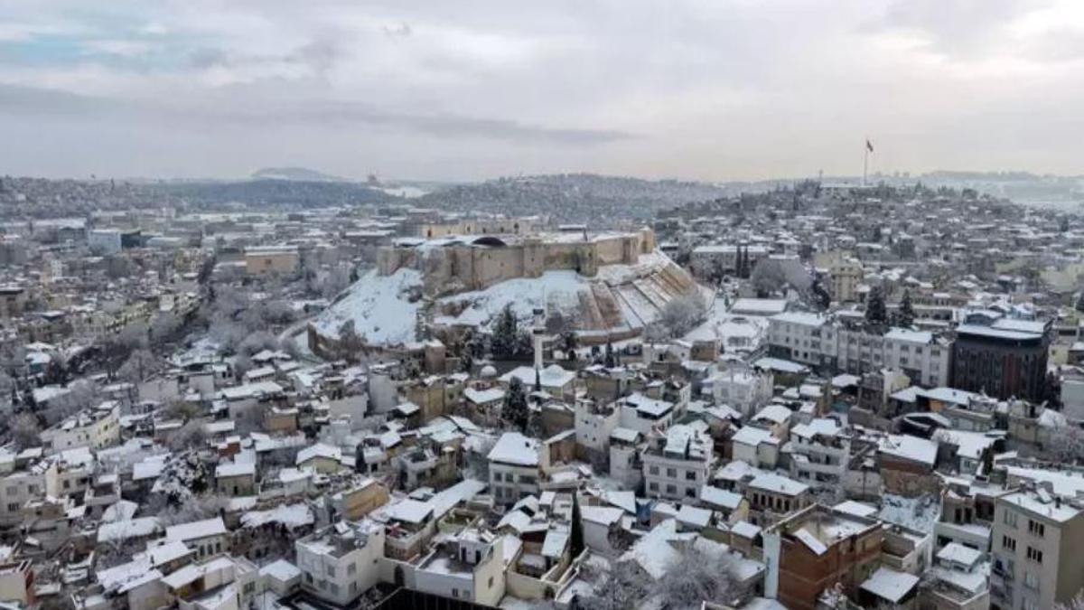 Gaziantepte okullara kar tatili