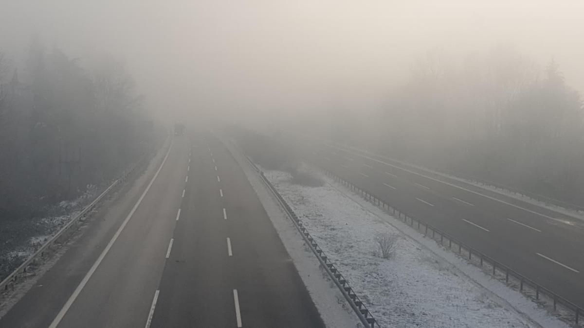 Anadolu Otoyolu'nun Düzce geçişinde sis etkili oldu