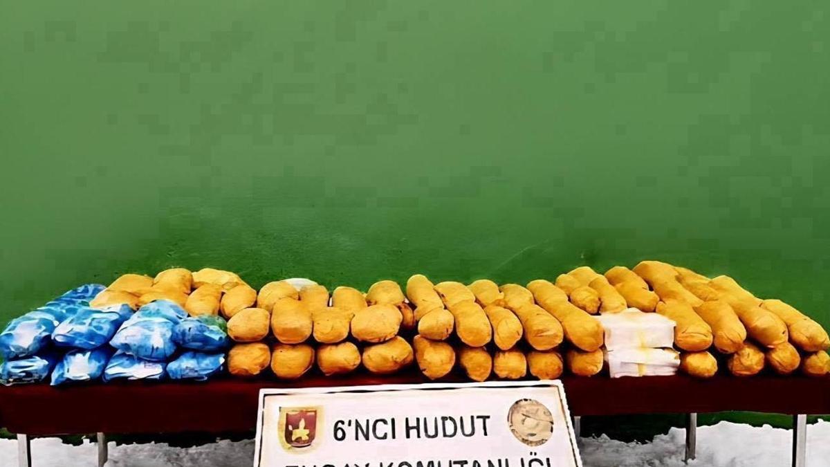 MSB: Van'da 50 kilo uyuşturucu ele geçirildi