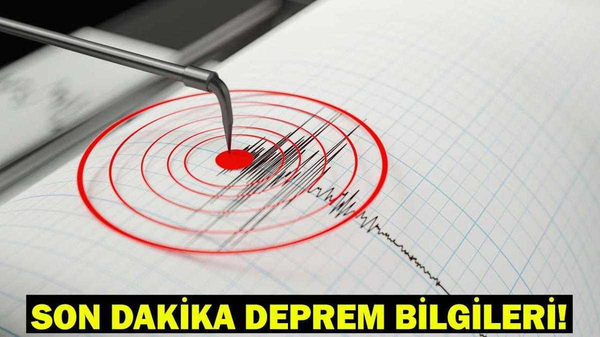 SON DAKİKA DEPREM! 3 Ocak AFAD, Kandilli Rasathanesi son depremler listesi! Deprem mi oldu?