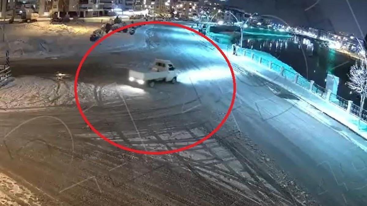 Amasyada drift atan sürücüye 58 bin 217 TL ceza