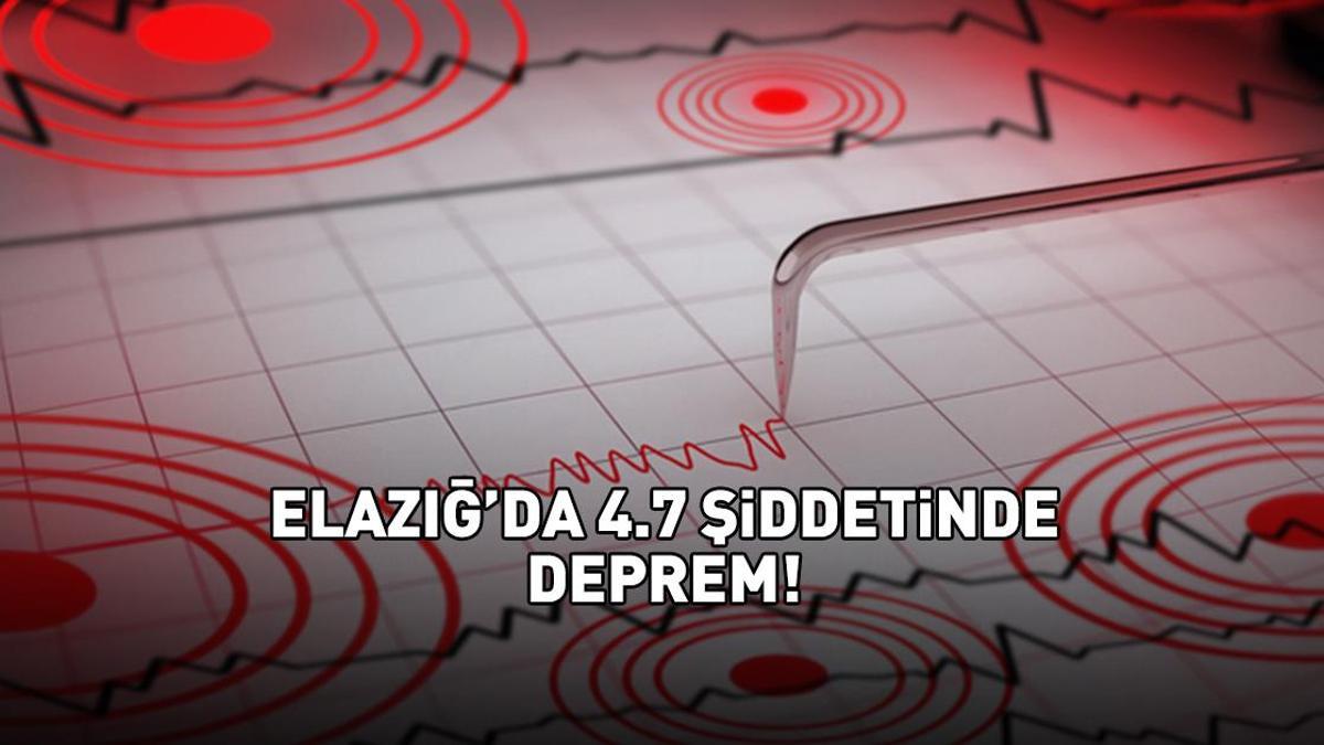 ELAZIĞ'DA DEPREM SON DAKİKA 3 OCAK 2026 | Elazığ'da deprem mi oldu, nerede, kaç şiddetinde? Baskil sallandı! AFAD - Kandilli Rasathanesi son depremler listesi