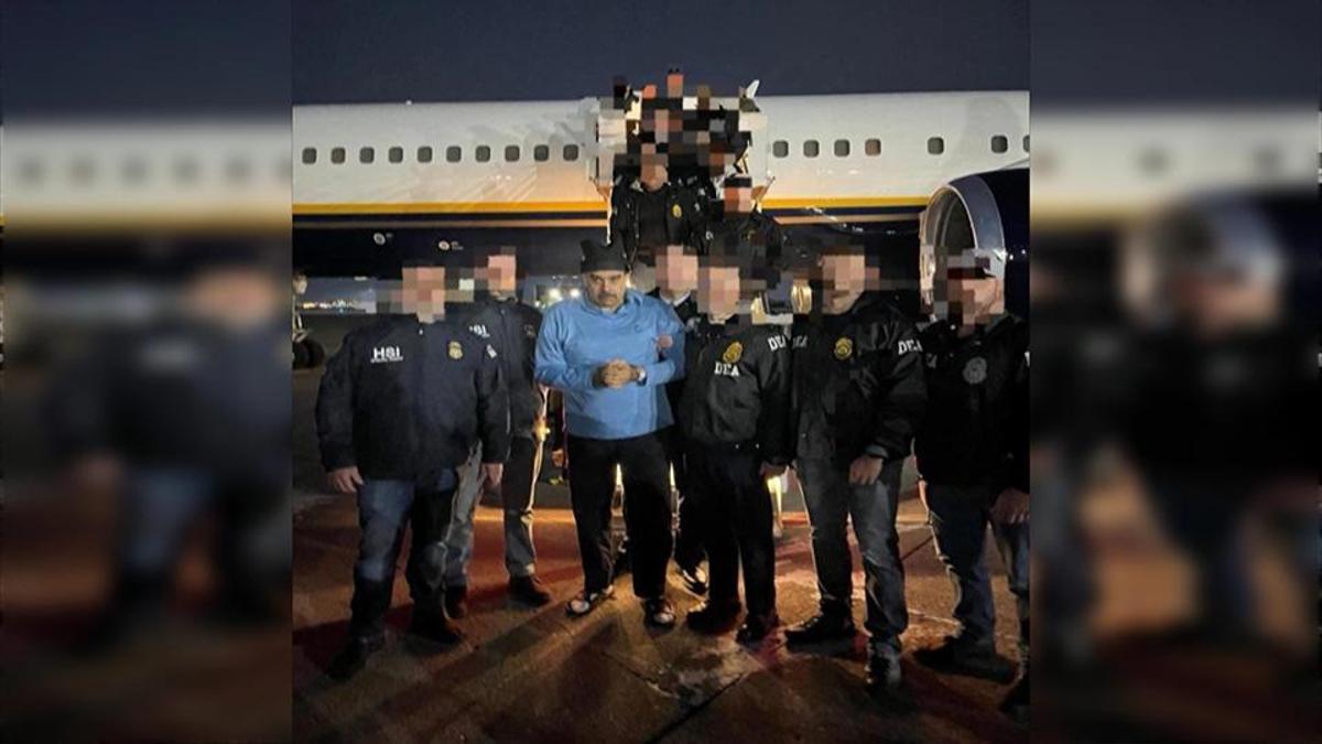 Operasyonla kaçırılan Maduro New York'a götürüldü