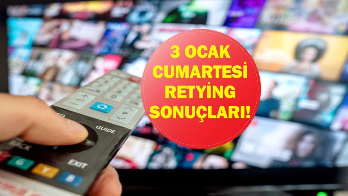 3 OCAK REYTİNG SONUÇLARI: Düşüş, Gönül Dağı, Survivor Ünlüler - Gönüllüler 2026, Güldür Güldür Show, Münaşaka, Exodus: Tanrılar ve Krallar, Çifte Milyon gecenin birincisi kim oldu? İşte 3 Ocak reytingleri...