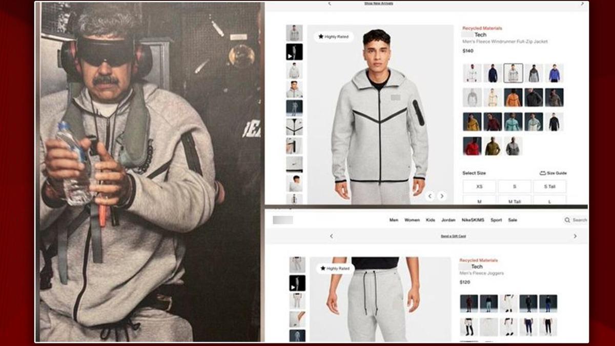 Maduro'nun eşofmanı yok satıyor: Trump'ın paylaştığı o kareden sonra stokları tükendi