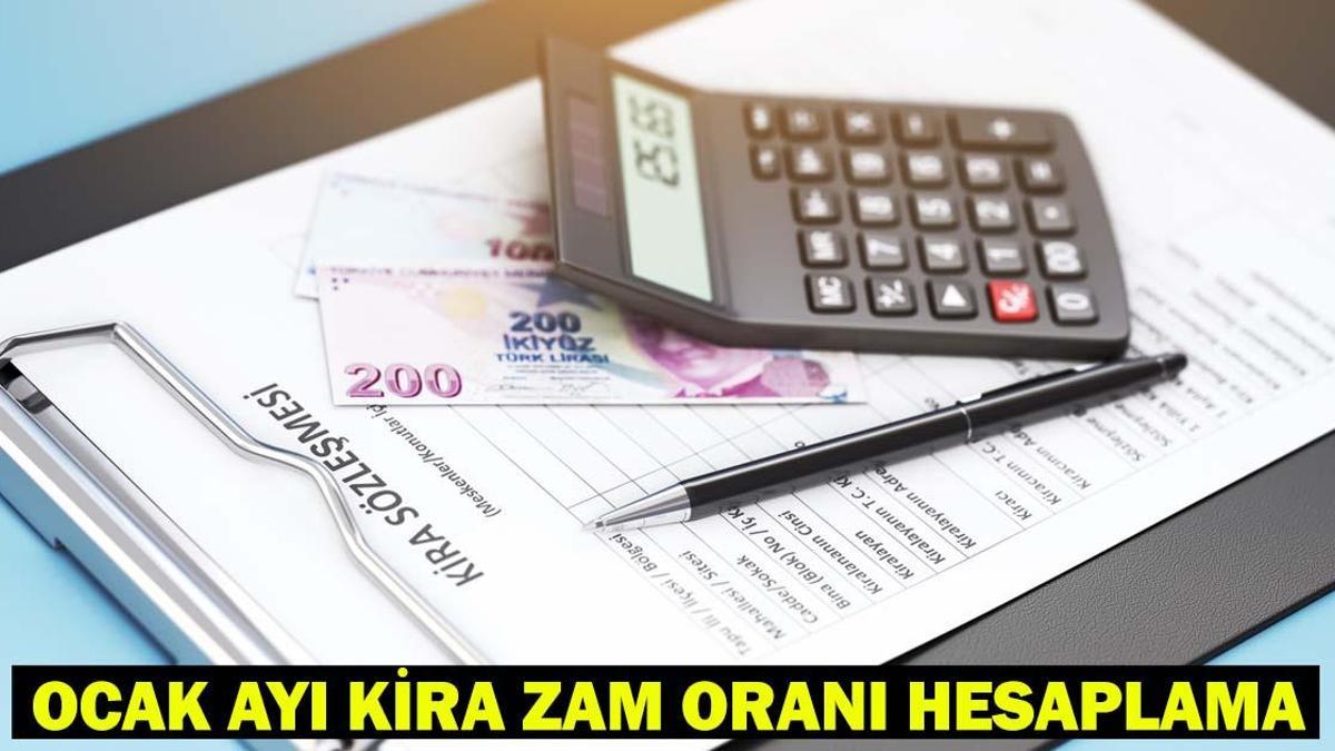 OCAK 2026 KİRA ARTIŞ ORANI HESAPLAMA: Kira artış oranı (TÜFE) yüzde kaç oldu? Aralık ayı enflasyon rakamları TÜİK!