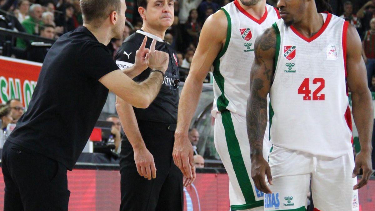 Karşıyaka'ya potada rakiplerden kötü haber