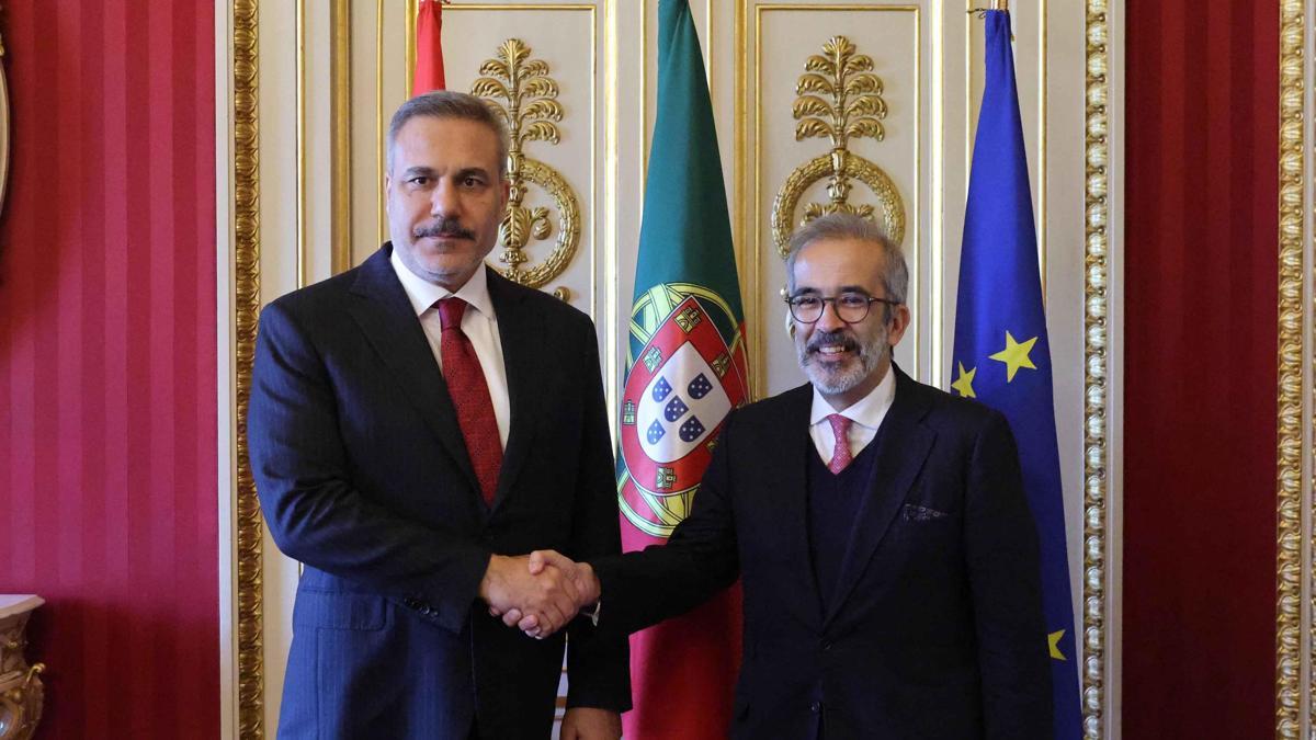 Dışişleri Bakanı Hakan Fidan'dan Lizbon temasları