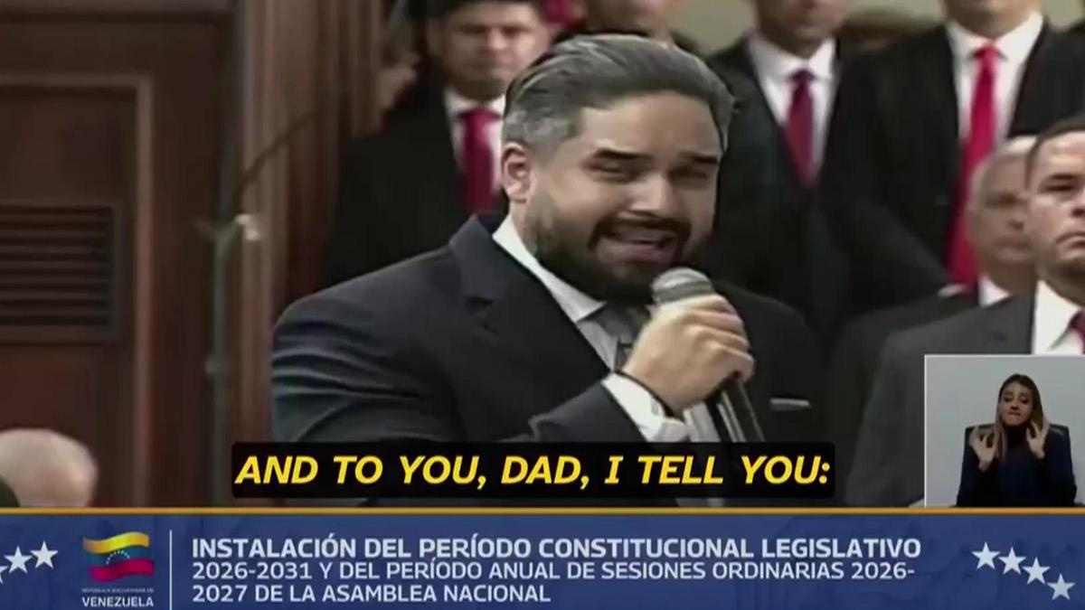 Maduro'nun oğlu hüngür hüngür ağlayarak haykırdı: Yakında burada, Venezuelada birbirimize sarılacağız