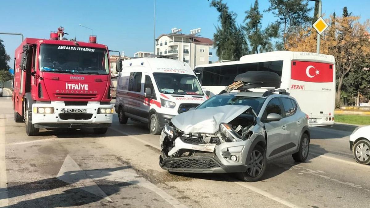 Zincirleme kaza: 1 yaralı