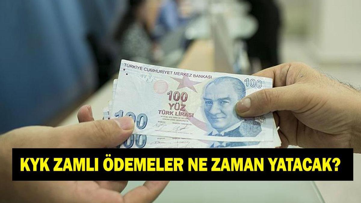 KYK ZAMLI ÖDEMELER NE ZAMAN YATACAK? KYK zamlı kredi ve bursu ne zaman ödenecek?