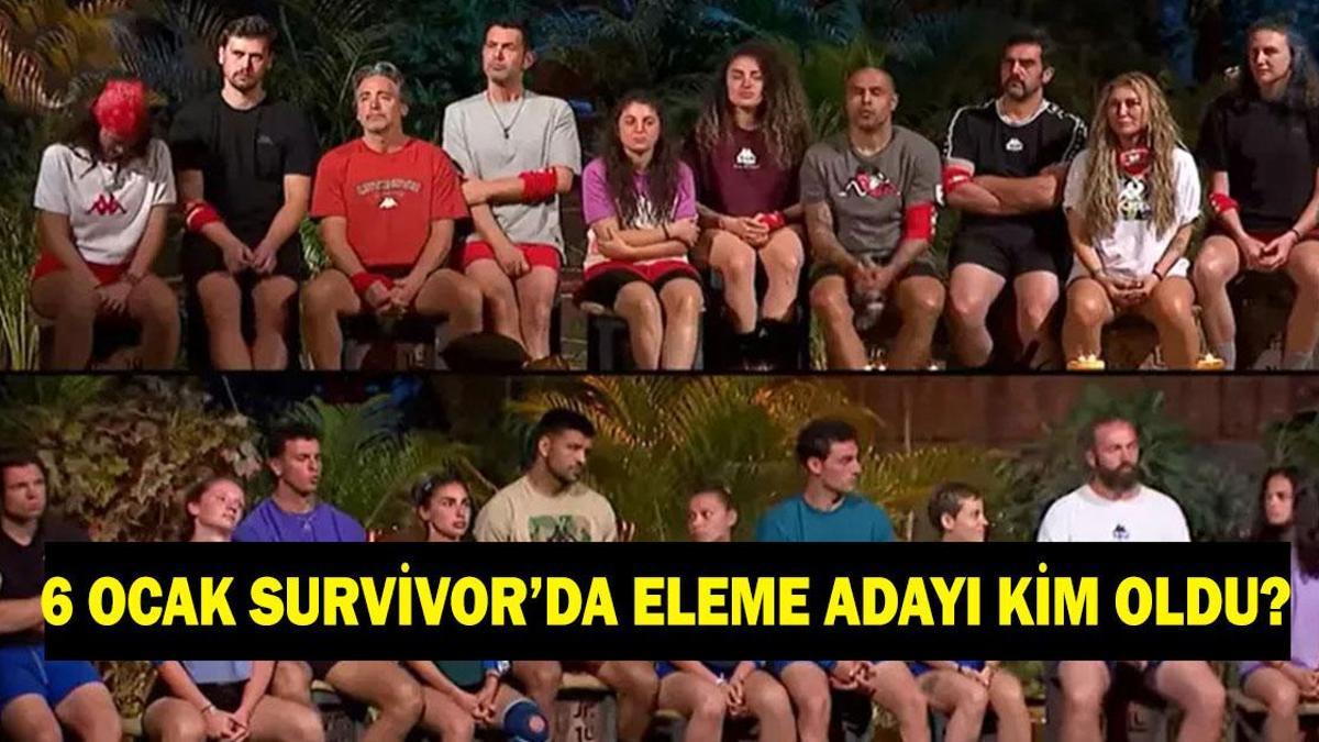 SURVİVOR 6 OCAK ELEME ADAYI KİM OLDU? Survivor'da potaya kim gitti?