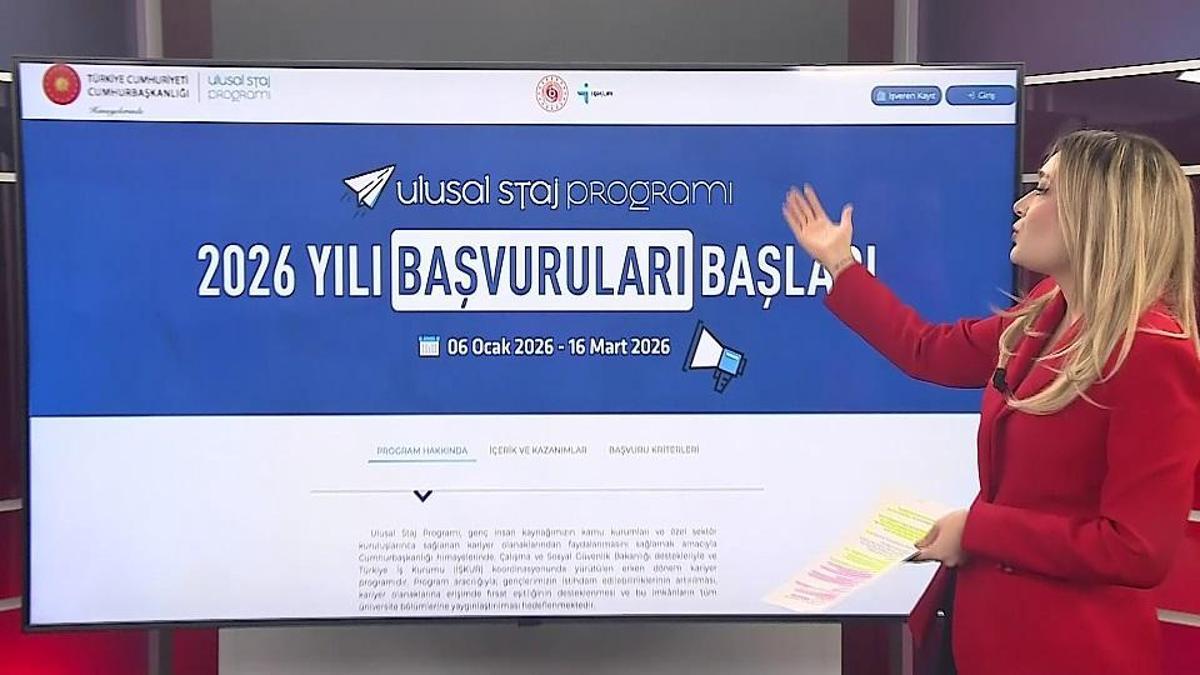 ULUSAL STAJ PROGRAMI BAŞVURULARI BAŞLADI! 3 yılda 3 milyon genç istihdam edilecek: Stajın içeriği ne olacak? İşte detaylar