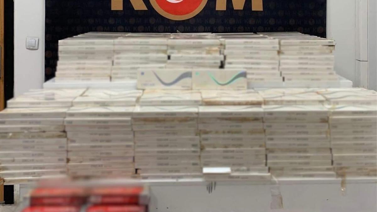 Mardinde kaçak sigara operasyonu: 2 gözaltı