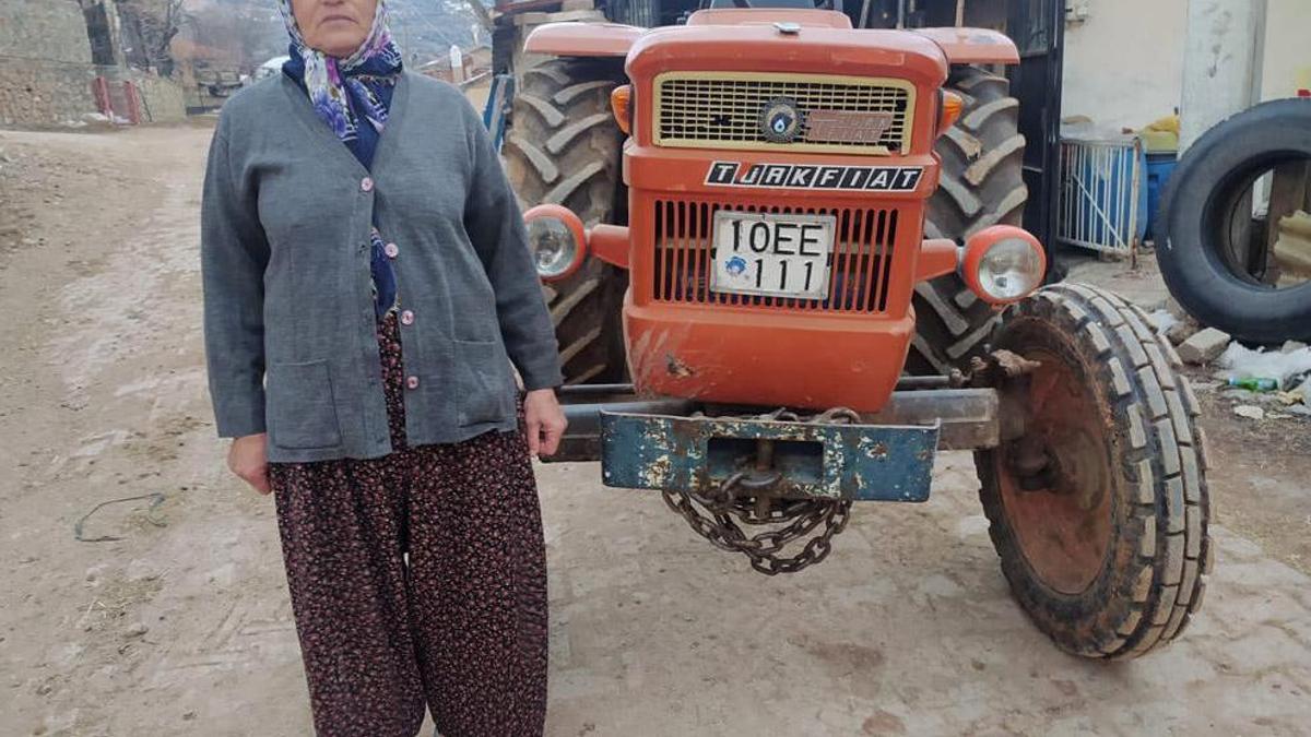 Emine Teyze'nin bitmeyen kabusu! Köydeki traktörüne İstanbul'dan ceza yağıyor