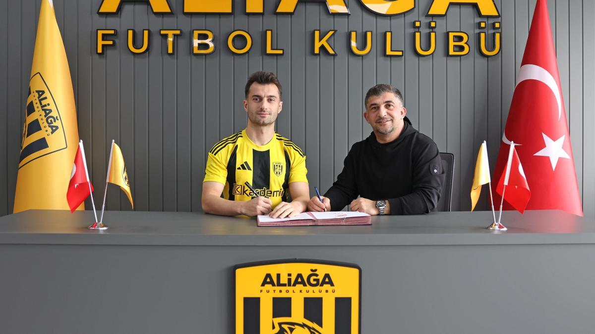 Aliağa FK'da Burak Süleyman imzayı attı