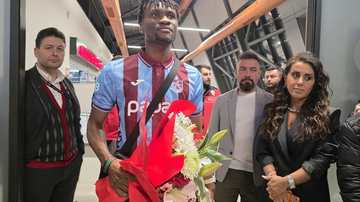 Trabzonsporun yeni transferi Chibuike: Evimde gibi hissediyorum