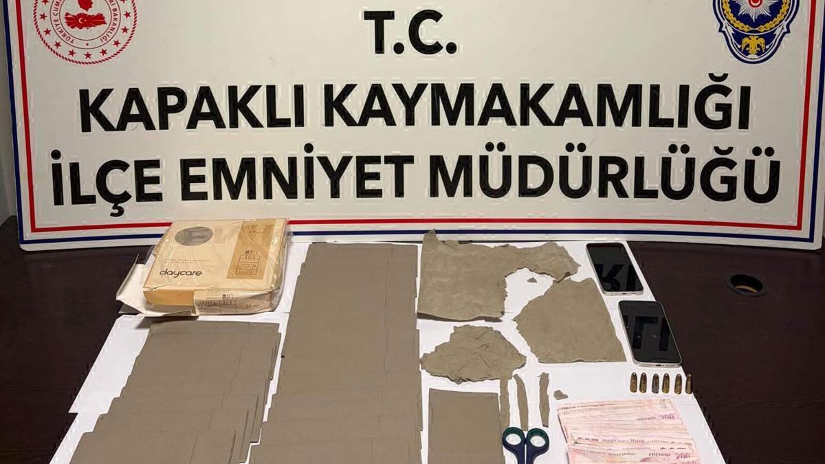 Kapaklı'da uyuşturucu operasyonunda 5 tutuklama