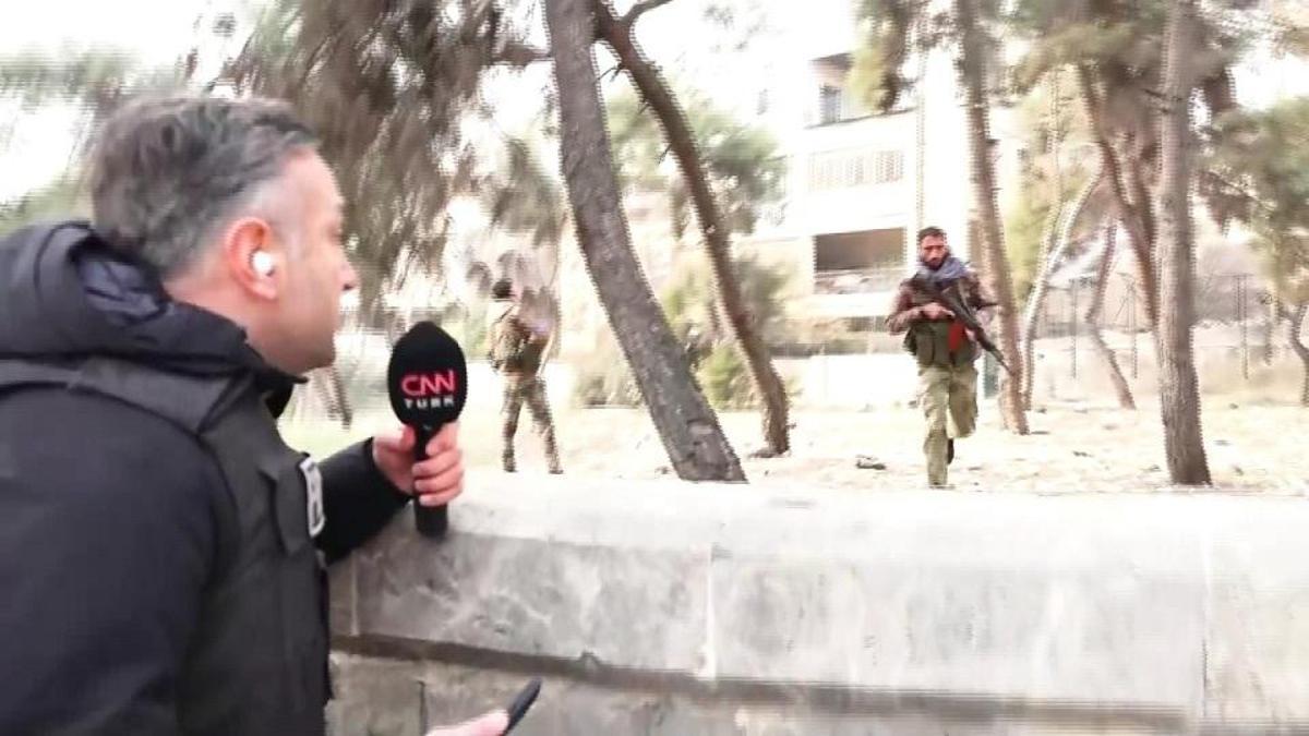 Suriyede sıcak dakikalar Çatışma Anları CNN TÜRKte!