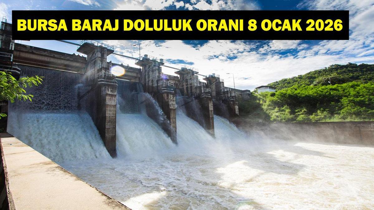 BURSA BARAJ DOLULUK ORANI 8 OCAK 2026: Bursa'da Barajlar Son Durum Ne? Bursa Baraj Doluluk Oranları Ne Durumda? BUSKİ Açıkladı!
