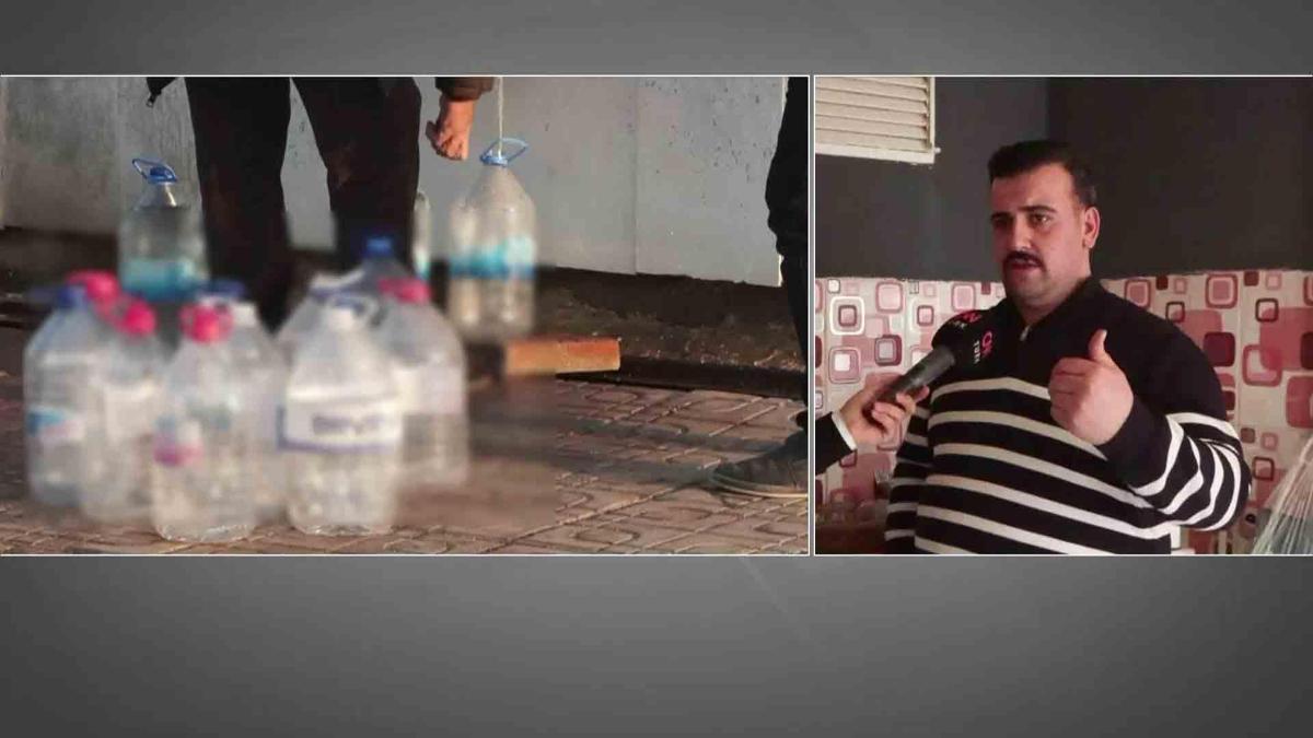 Ankarada su krizi: Berberlerde pet şişeyle tıraş dönemi