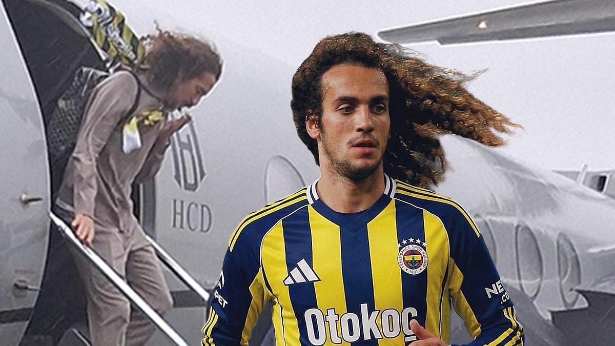 Matteo Guendouzi, Fenerbahçe için İstanbul'a geldi