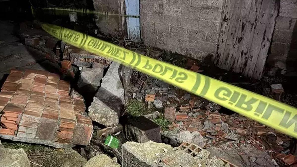 Fırtına can aldı! Lodos nedeniyle çöken duvarın altında kalıp öldü
