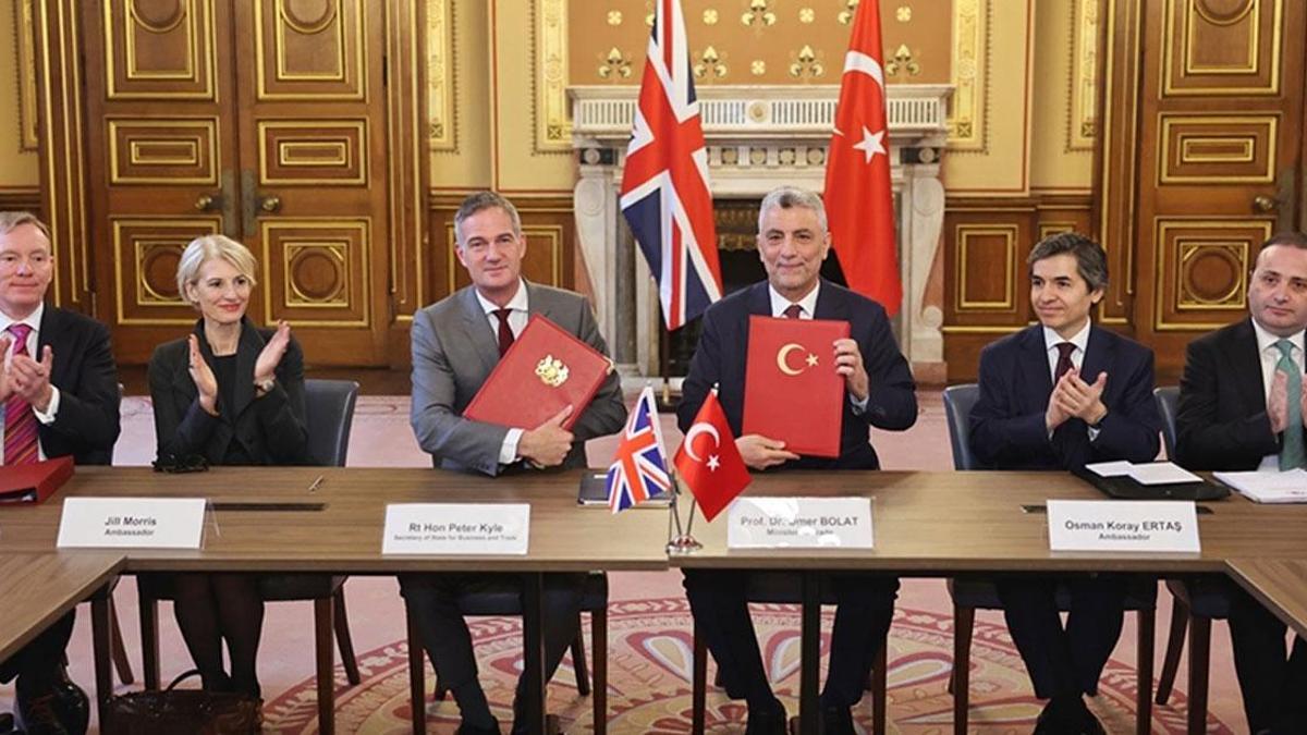 Türliye ile İngiltere arasında 'JETCO' Anlaşması