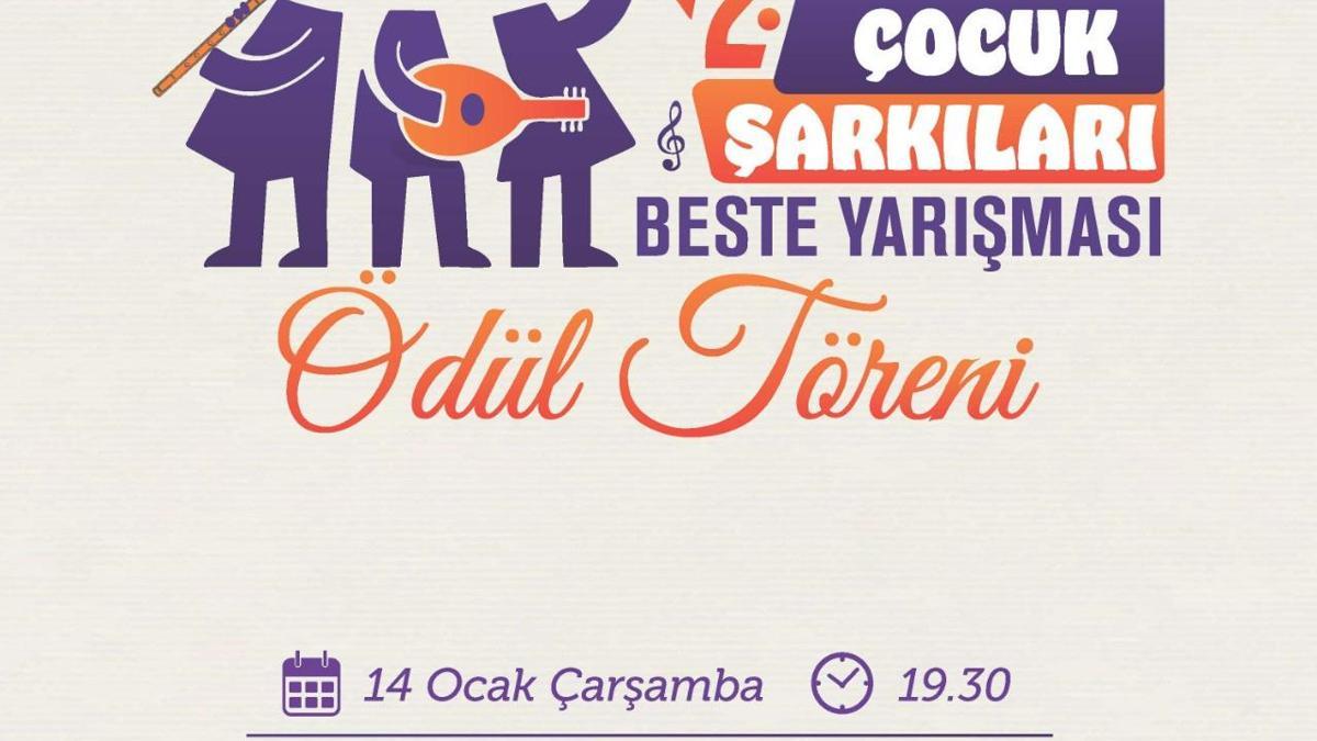 Türk Müziği Çocuk Şarkıları Beste Yarışması sonuçlandı