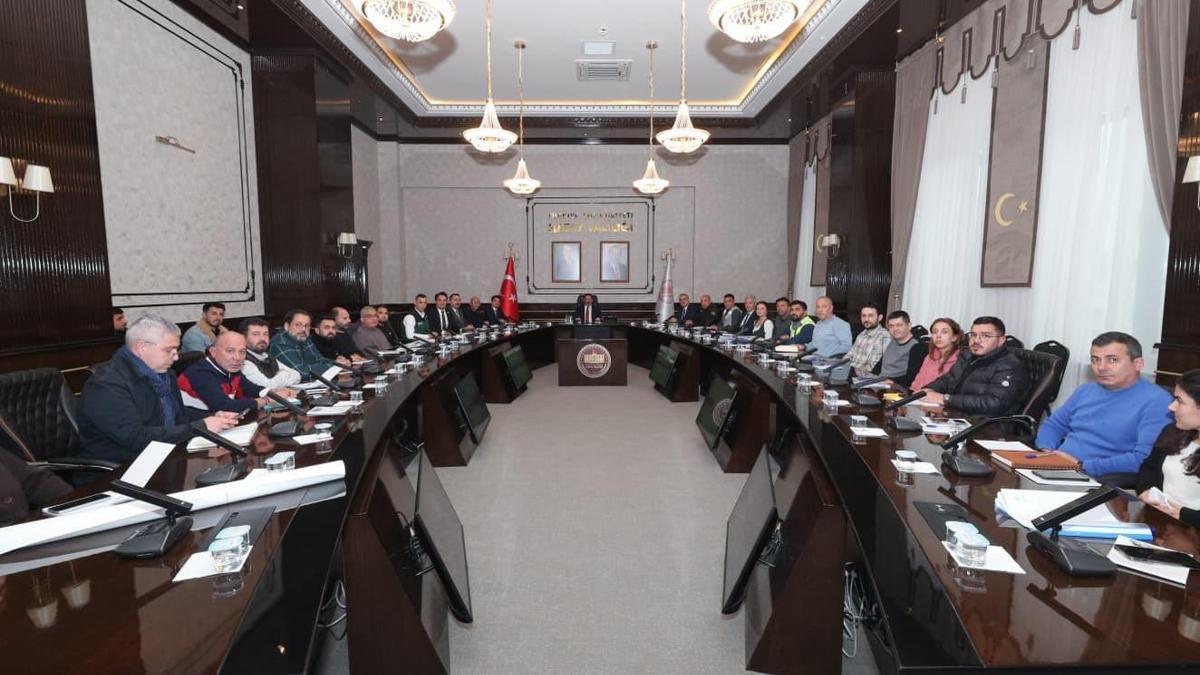 Antakya şehir merkezindeki inşa çalışmaları değerlendirildi