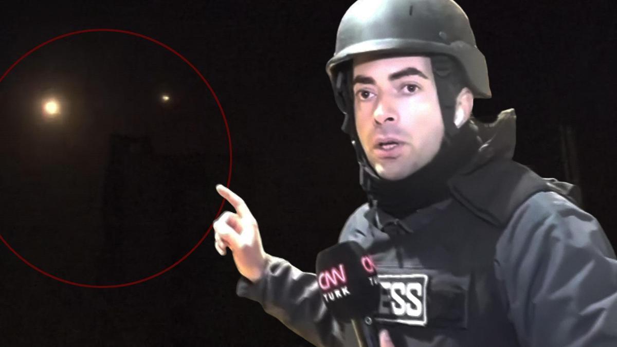 CNN TÜRK çatışmanın ortasında: Canlı yayında patlamalar! Halepte cephe hattı alev aldı