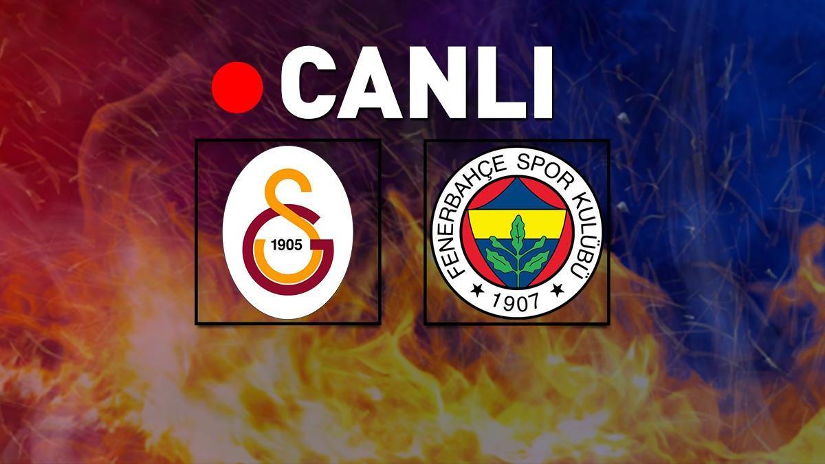 Galatasaray - Fenerbahçe derbisi öncesi son gelişmeler! Muhtemel 11'ler...
