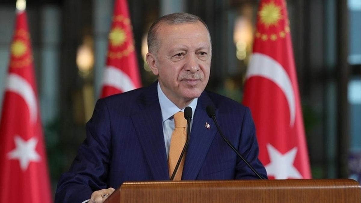 Erdoğan'dan Süper Kupa'yı kazanan Fenerbahçe'ye tebrik