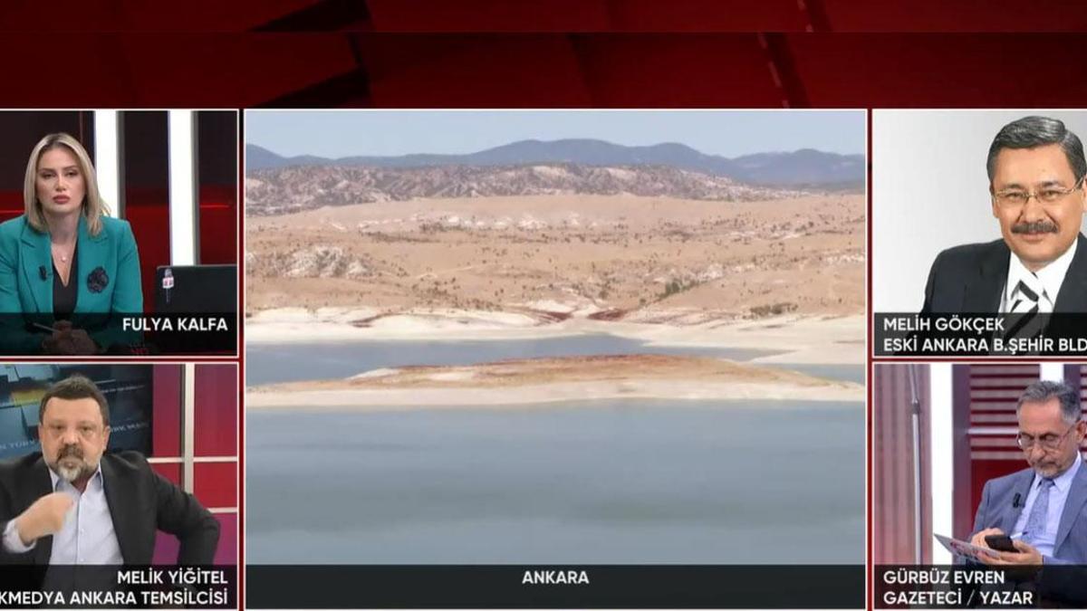 SON DAKİKA | Melih Gökçek CNN Türk'e konuştu: Ankara'daki su krizinin aslı ne?
