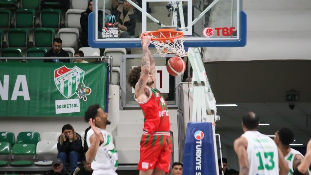 Bursaspor Basketbol-Karşıyaka: 86-84