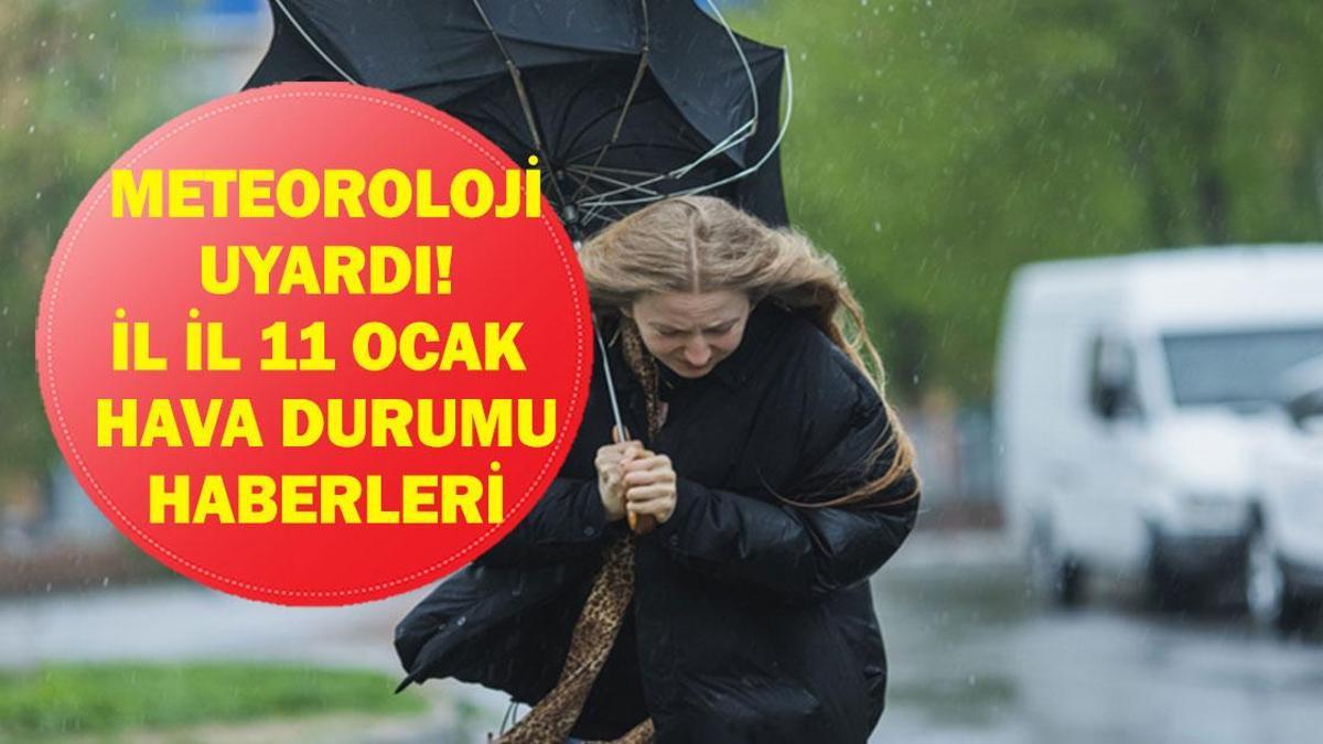 SON DAKİKA HAVA DURUMU HABERLERİ 11 OCAK 2026 | Bugün hava nasıl olacak? Fırtına ne kadar devam edecek? İstanbul'da kar yağışı ne zaman? Meteoroloji, İstanbul Valiliği ve AKOM uyardı!