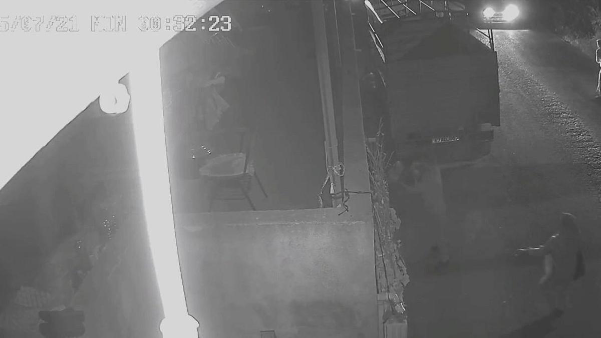 Babaanne ve 2 torununun öldüğü bıçaklı kavganın görüntüleri ortaya çıktı