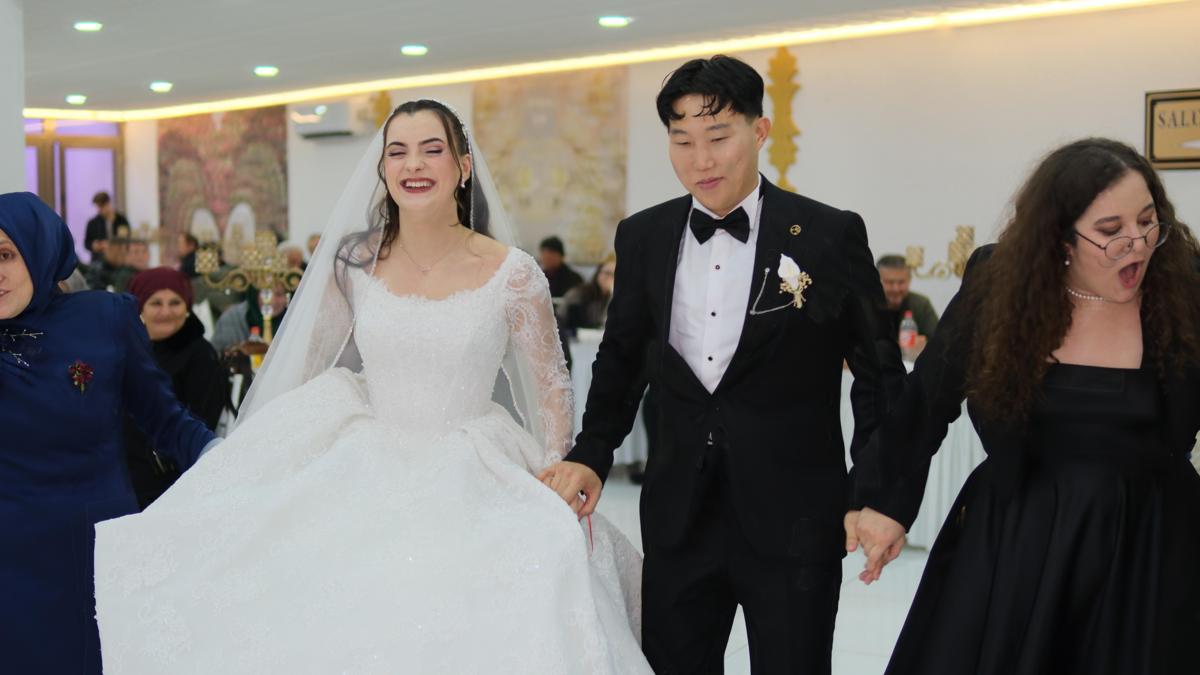 Rizeye Güney Koreden damat