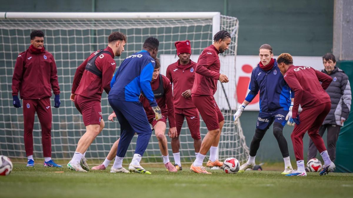 Trabzonsporda İstanbulspor maçı hazırlıkları sürüyor