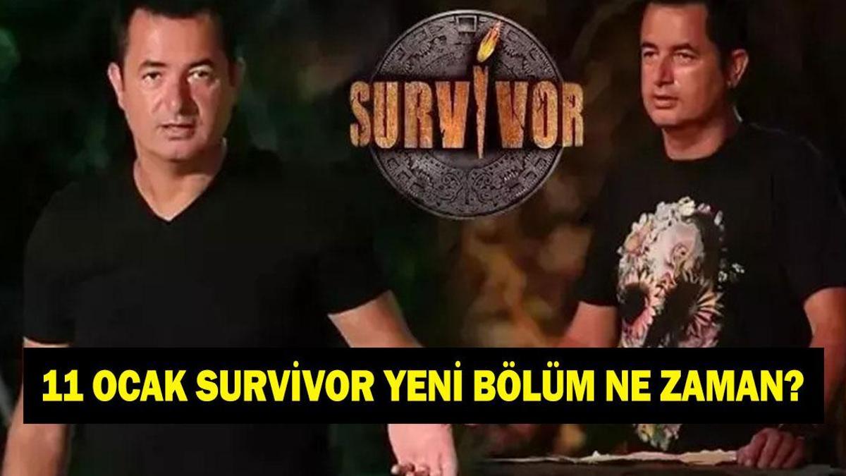 SURVİVOR YENİ BÖLÜMÜ BU AKŞAM YOK MU? 11 Ocak Survivor yeni bölümü ne zaman yayınlanacak?