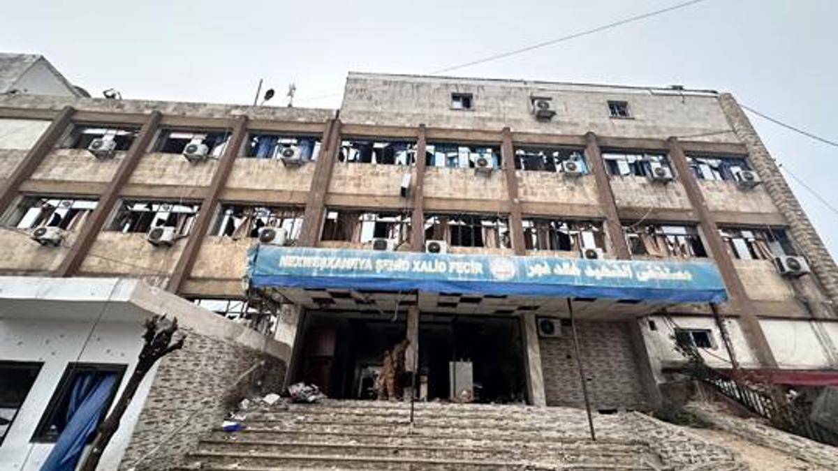 Halep'te hain tuzak! Terör örgütü hastaneyi karargaha çevirmiş