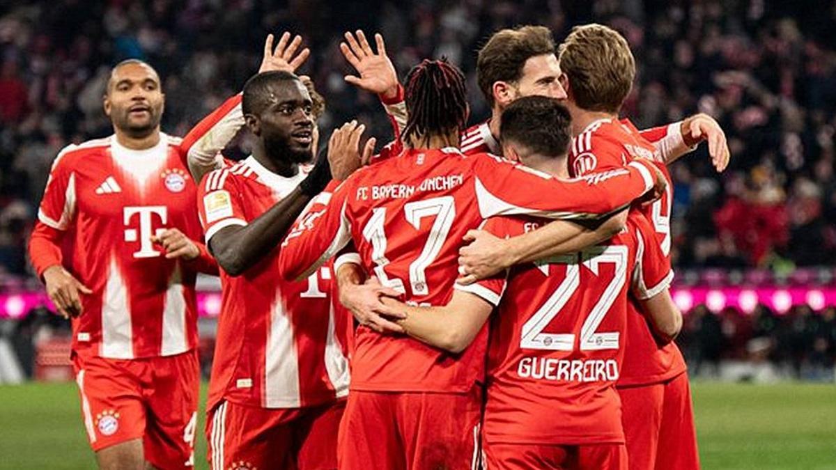 Bayern Münihten Wolfsburga tarihi fark! 9 gollü maç
