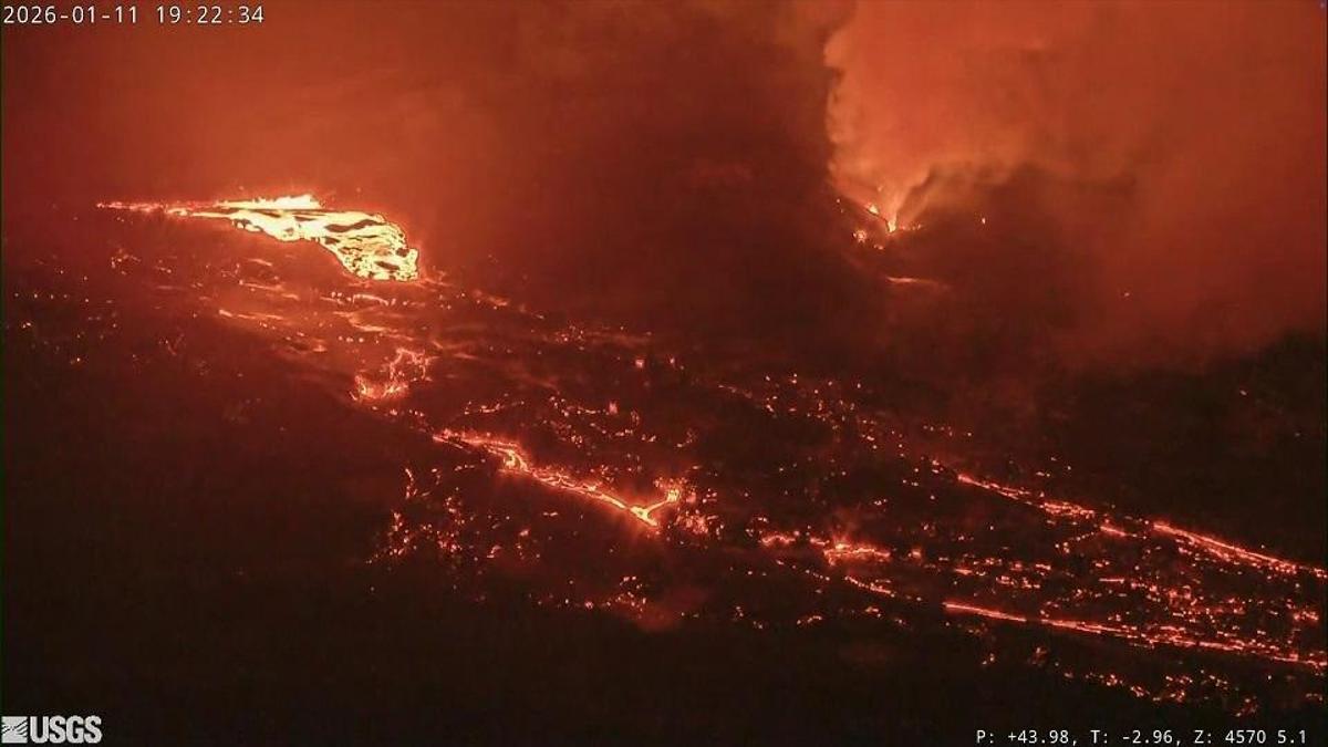 ABD'deki o yanardağ 40. kez patladı